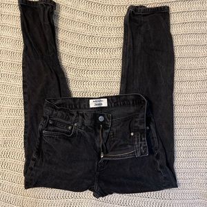 Black Reformation jeans bought on Poshmark. Worn once.